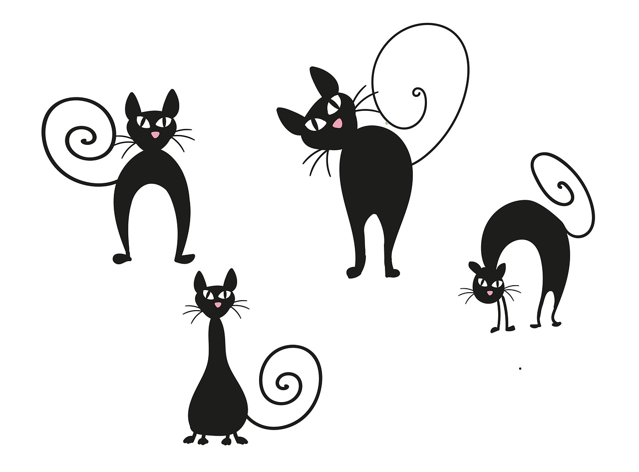 Cartoon cat